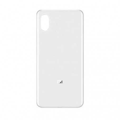 Vitre arrière Xiaomi Mi 8 Pro Blanc + Adhesif (Sans Logo)
