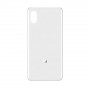 Vitre arrière Xiaomi Mi 8 Pro Blanc + Adhesif (Sans Logo)