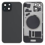 Vitre arrière, Dos - Vitre Arrière iPhone 15 Noir Avec MagSafe (Sans Logo), prix de gros.