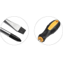 Rubber Flat Insulated Screwdriver 6*150mm 6"