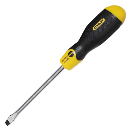 Rubber Flat Insulated Screwdriver 6*150mm 6"
