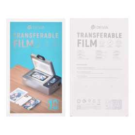 Papier Transférable Devia Double Couche - Lot de 10 pour Gabarit de Transfert Thermique Efficace