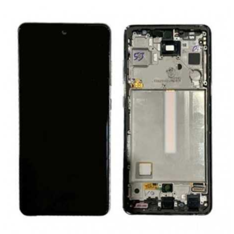 Samsung Galaxy A52S 5G Blue Screen + Frame Original | Etech-Parts