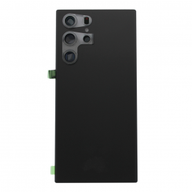 Vitre Arrière Samsung Galaxy S22 Ultra 5G Noire Originale - Remplacement Grade A Sans Logo