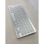 Ultra Slim French AZERTY Bluetooth Keyboard - Silver
