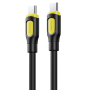 Câble USB-C / USB-C Charge Rapide 60W REMAX Série Ruinay RC-C111 - 1M - Noir