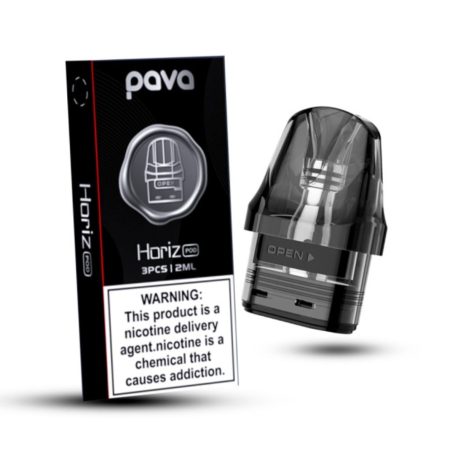 Vape Refillable Cartridge - Pava Horiz Pod - 3pcs - 2ml/pcs