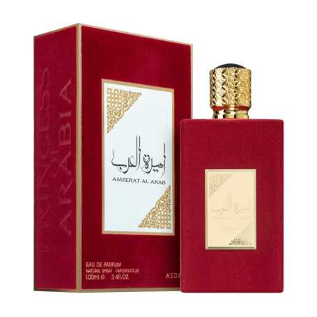 Eau de Parfum Lattafa ASDAAF Ameerat Al Arab Rouge - pour femme - 100ml