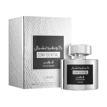 Eau de Parfum Lattafa Confidential Platinum - unisex - 100ml