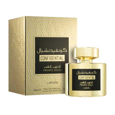 Eau de Parfum Lattafa Confidential Private Gold - unisex - 100ml