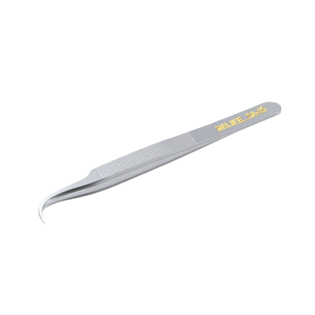 RELIFE SA-15 Textured Precision Curved Tweezers