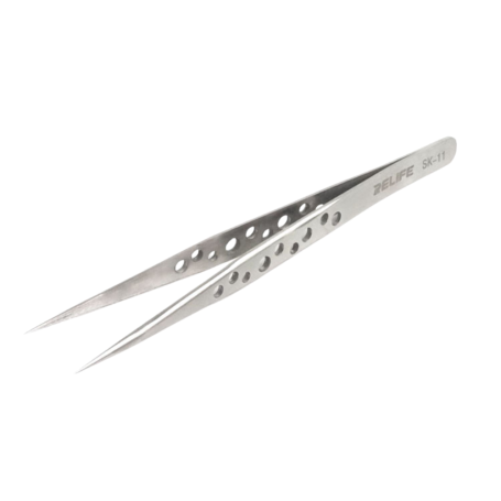 Straight Tweezers with Holes - RELIFE SK-11
