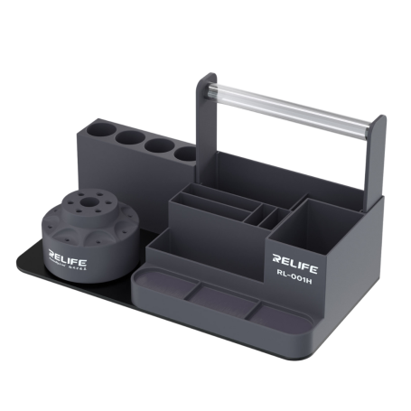 RELIFE RL-001H 26*13.5*8 Rotatable Multifunctional Repair Storage/Grey