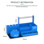 RELIFE RL-001H 26*13.5*8 Rotatable Multifunctional Repair Storage/Grey