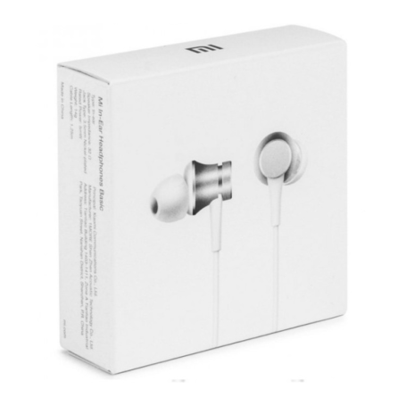 Écouteurs Intra-Auriculaires Filaires Xiaomi Mi Basic (ZBW4355TY) - Argent