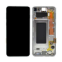 Ecran Samsung Galaxy S10 (G973F) Prism Argent + Châssis (Original Reconditionné)