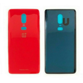 Vitre Arrière OnePlus 6 Rouge Originale Grade A - Remplacement Qualité Premium