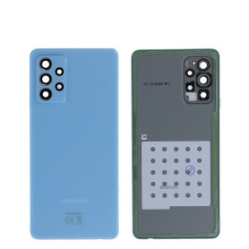 Vitre Arrière Samsung Galaxy A72 Bleu Originale - Grade A | Pièce Détachée Qualité Premium