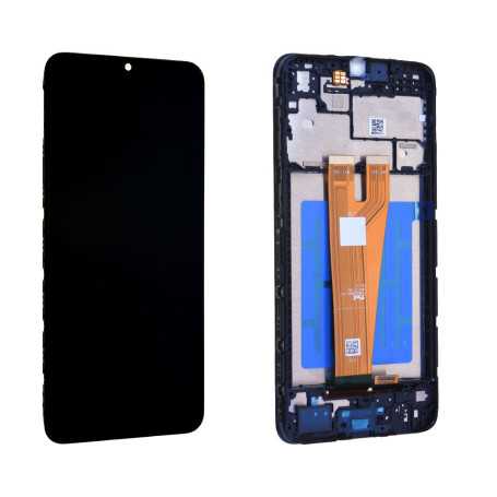 Screen Samsung Galaxy A04 (A045) Black + Chassis (Original Pack) - S-919