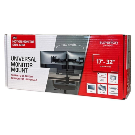 Superior Fixed Wall-Mount TV Bracket Extra Slim for 13" to 42" TVs - Supports Up to 20 kg