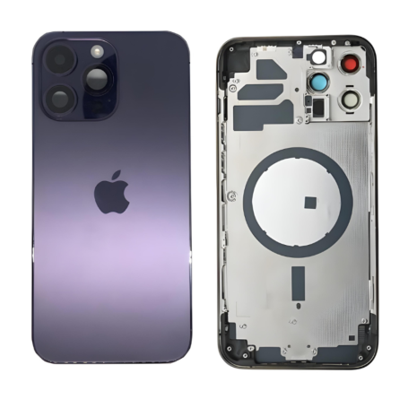 Châssis Vide iPhone 14 Pro Violet (Origine Demonté) - Grade AB