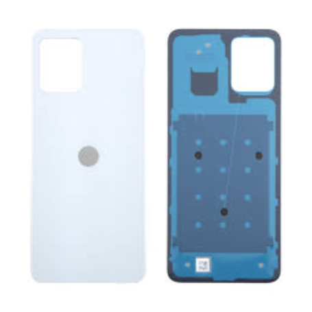 Vitre Arrière Motorola G23  sans Contour Lentille Blanc (Original Démonté) - Grade A