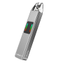 ALFA Kit X-TREME 1200mAh Vape - LEIOM - Rechargeable Type-C contains a 0.8 cartridge and a cord - 2ml - Silver