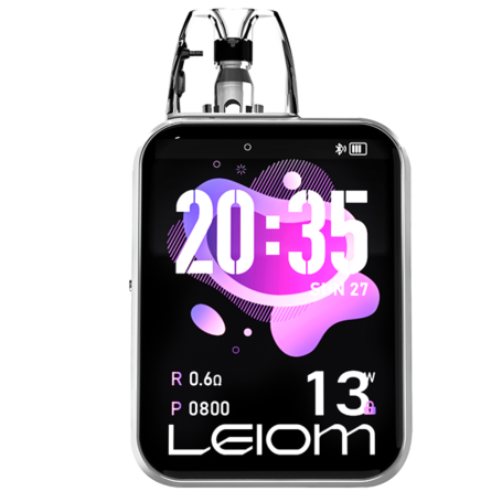 Rechargeable Smartphone Vaporizer Type-C - LEIOM - 2ml (not included) - Silver