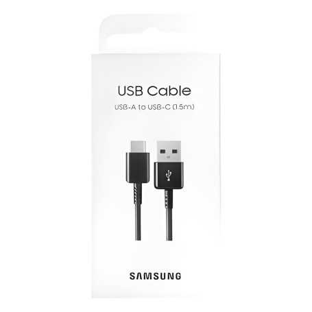 Samsung USB Type-C Cable - 1.5M - Black (EP-DG930IBEGWW) Retail Box