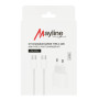 Kit Chargeur Rapide 20W Type-C vers Type-C Mayline | Etech-Parts