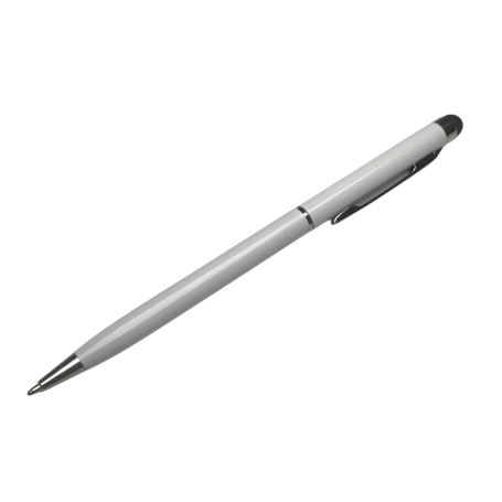 Stylet Tactile, Crayon Électronique - Stylet Capacitif Universel d'Écran Tactile 2 en 1 - Argent, prix de gros.