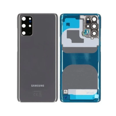 Vitre arrière Samsung Galaxy S20 Plus 4G/5G (G985F/G986B) Gris (Original Démontée) - Grade AB