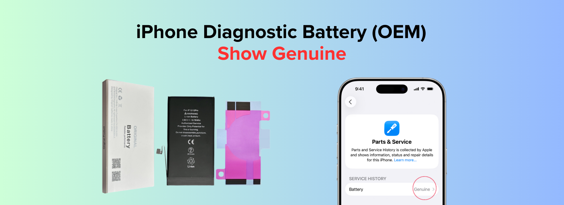 Diagnostic Show Genuine (OEM)